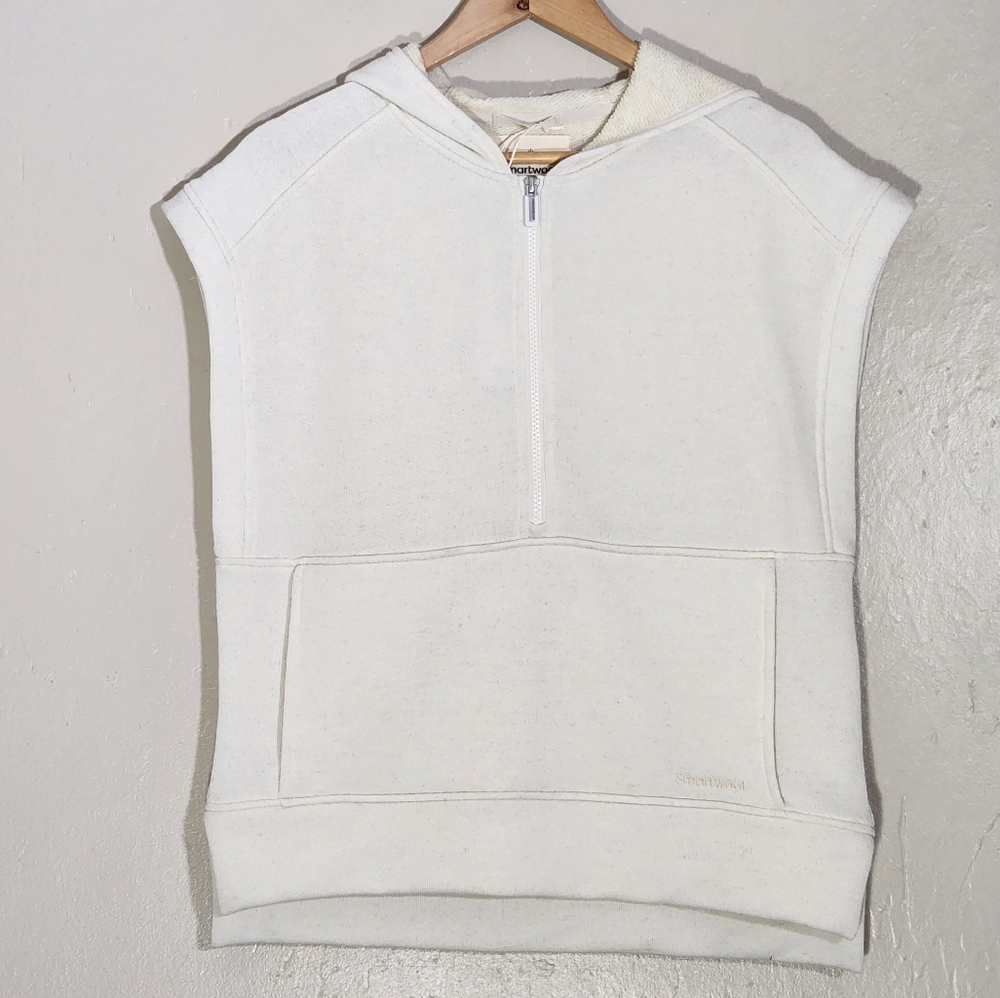 Smartwool Women's Cream Sleeveless Sweater